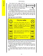 Preview for 14 page of Electrolux DDO60GA Owner'S Manual