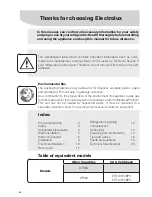 Preview for 20 page of Electrolux DF36A Instruction Manual