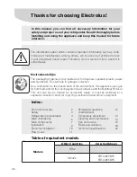 Preview for 26 page of Electrolux DF42 Instruction Manual