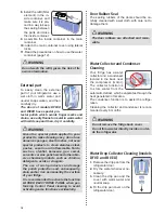 Preview for 18 page of Electrolux DF80 Instruction Manual