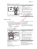 Preview for 25 page of Electrolux Dishwasher ESL 46510 User Manual