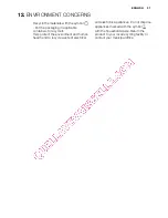 Preview for 31 page of Electrolux Dishwasher ESL 46510 User Manual