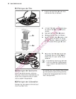 Preview for 60 page of Electrolux Dishwasher ESL 46510 User Manual