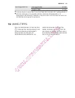 Preview for 63 page of Electrolux Dishwasher ESL 46510 User Manual