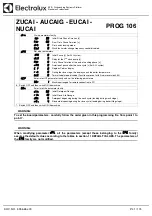 Preview for 41 page of Electrolux Dishwashing EUC1 Service Manual