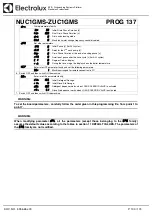 Предварительный просмотр 103 страницы Electrolux Dishwashing EUC1 Service Manual