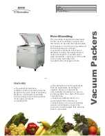 Preview for 1 page of Electrolux Dito 600012 Brochure & Specs