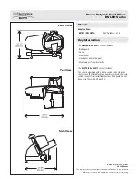 Предварительный просмотр 2 страницы Electrolux Dito 601579 Specification Sheet