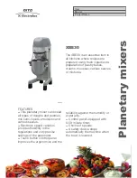 Preview for 1 page of Electrolux Dito 601730 Brochure & Specs