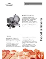 Electrolux Dito MSV25B Brochure & Specs preview
