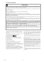 Предварительный просмотр 7 страницы Electrolux Dito TR260 Instruction Manual