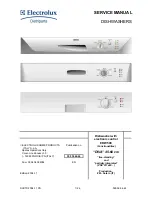 Предварительный просмотр 1 страницы Electrolux "DIVA" EDW 500 Service Manual