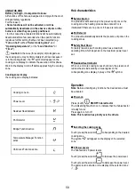 Preview for 59 page of Electrolux DMGL8310SW Manual