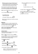 Preview for 61 page of Electrolux DMGL8310SW Manual