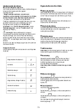 Preview for 74 page of Electrolux DMGL8310SW Manual