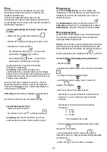 Preview for 76 page of Electrolux DMGL8310SW Manual