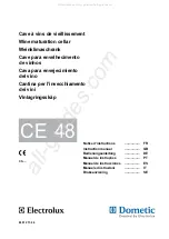 Electrolux Dometic CE 48 Instruction Manual preview