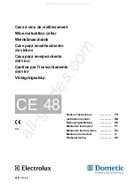 Preview for 1 page of Electrolux Dometic CE 48 Instruction Manual