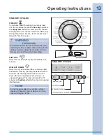 Preview for 13 page of Electrolux Dryer Use And Care Manual