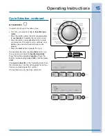 Preview for 15 page of Electrolux Dryer Use And Care Manual