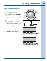 Предварительный просмотр 15 страницы Electrolux Dryer Use And Care Manual