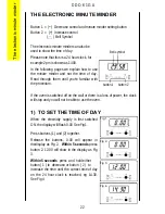 Предварительный просмотр 22 страницы Electrolux DTC50GA Instruction Booklet