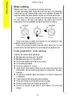 Предварительный просмотр 24 страницы Electrolux DTC50GA Instruction Booklet