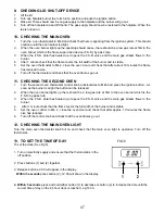 Предварительный просмотр 47 страницы Electrolux DTC50GA Instruction Booklet