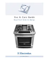 Electrolux Dual Fuel Slide-In Range Use & Care Manual preview