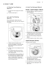 Preview for 17 page of Electrolux DV430FHM-NN1 User Manual