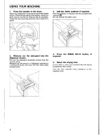 Preview for 12 page of Electrolux DW1246W Installation And Instruction Manual