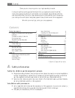 Preview for 2 page of Electrolux E1000-6 User Manual