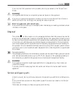 Preview for 17 page of Electrolux E1000-6 User Manual