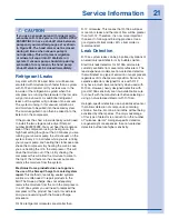 Preview for 21 page of Electrolux E15IM60GPS Service Manual