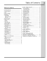 Preview for 3 page of Electrolux E15TC75HPS - Fully Integrated Trash Compactor Technical & Service Manual