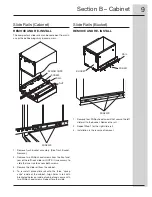 Предварительный просмотр 9 страницы Electrolux E15TC75HPS - Fully Integrated Trash Compactor Technical & Service Manual