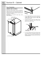 Preview for 10 page of Electrolux E15TC75HPS - Fully Integrated Trash Compactor Technical & Service Manual