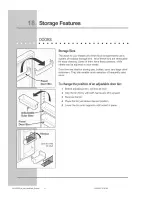 Preview for 18 page of Electrolux E23CS75DSS1 Use & Care Manual