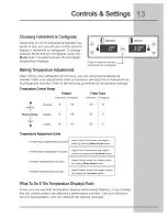 Preview for 13 page of Electrolux E23CS75DSS4 Use & Care Manual