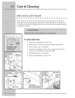 Preview for 34 page of Electrolux E23CS75DSS4 Use & Care Manual