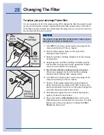 Предварительный просмотр 28 страницы Electrolux E23CS78DSS Use & Care Manual