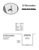 Preview for 1 page of Electrolux E23CS78HPS - Icon s Factory Parts Catalog