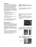 Preview for 6 page of Electrolux E24 WC 160 ES1 Use & Care Manual