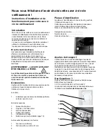 Preview for 8 page of Electrolux E24 WC 160 ES1 Use & Care Manual