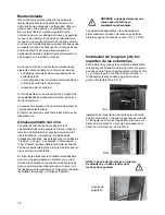 Preview for 16 page of Electrolux E24 WC 160 ES1 Use & Care Manual