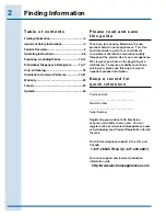 Предварительный просмотр 2 страницы Electrolux E24ID74QPS Use And Care Manual