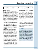 Preview for 5 page of Electrolux E24ID74QPS Use And Care Manual