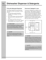 Preview for 14 page of Electrolux E24ID74QPS0A Use And Care Manual