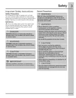 Preview for 3 page of Electrolux E24RD75HPS0 Use & Care Manual