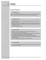 Preview for 6 page of Electrolux E24WC48EBS Use & Care Manual